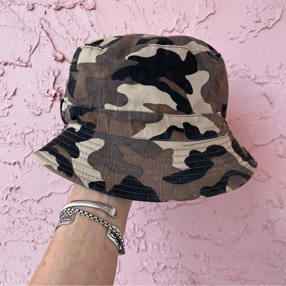 Camo Bucket Hat Unbranded Unisex
